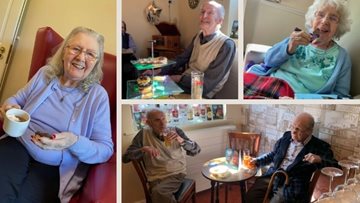 Poulton-le-Fylde care home marks National Chocolate and Caramel Day